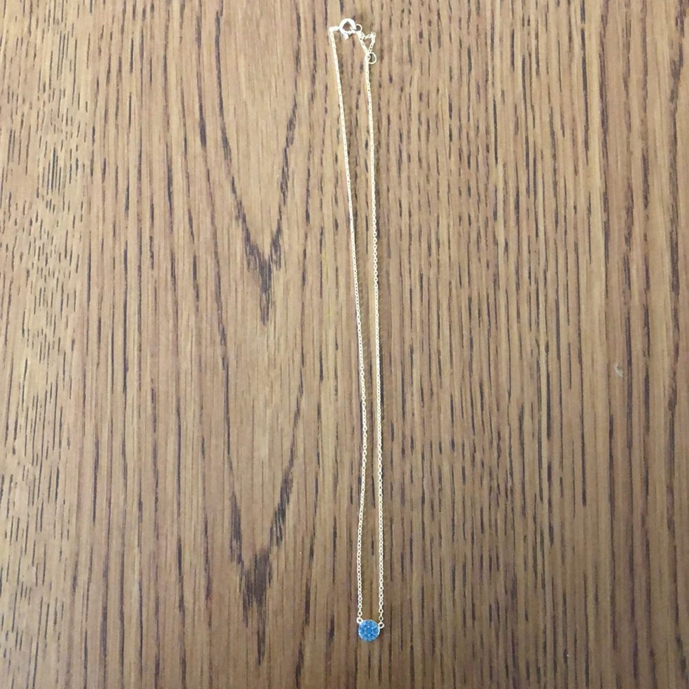 Turquoise and Gold Necklace.